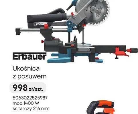 Ukośnica z posuwem promocja w Castorama