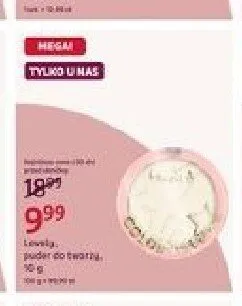 Puder do twarzy Lovely promocja w Rossmann