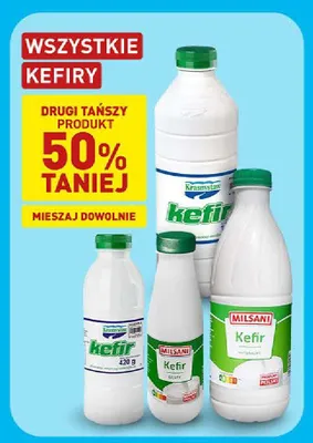 Kefir Milsani gęsty promocja w Aldi