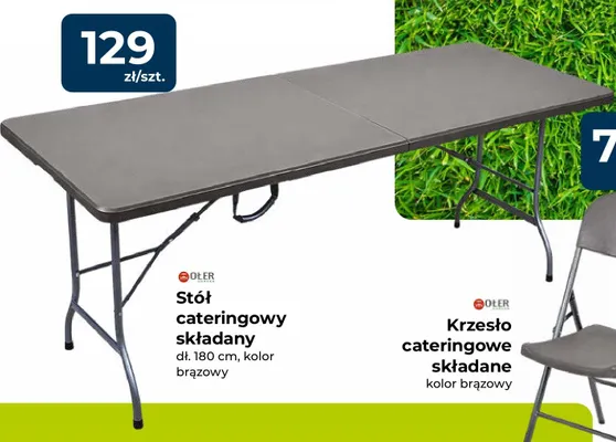 Stół cateringowy składany Ołer Garden promocja w PSB Mrówka