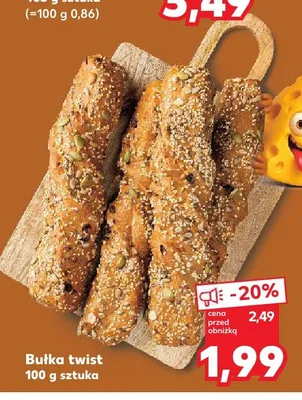 Bułka twist promocja w Kaufland