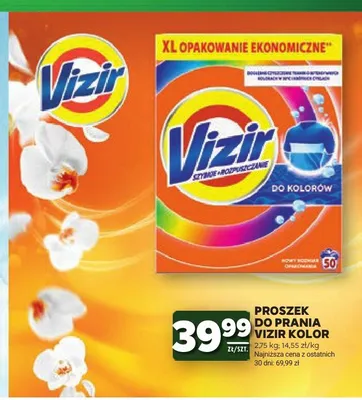 Proszek do prania Vizir Kolor promocja w Stokrotka