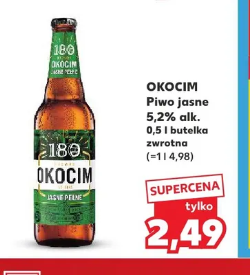 Piwo Okocim promocja w Kaufland