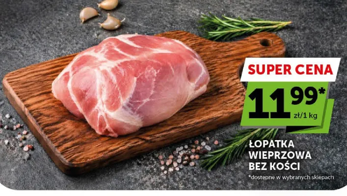 Łopatka wieprzowa bez kości promocja w ABC