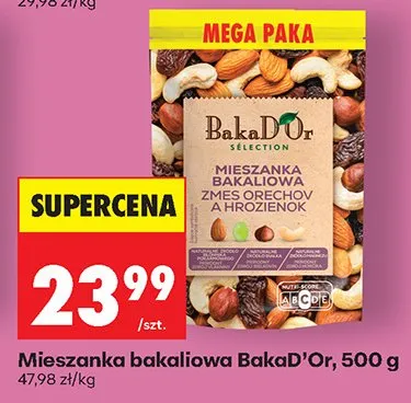 Mieszanka bakaliowa  promocja w Biedronka