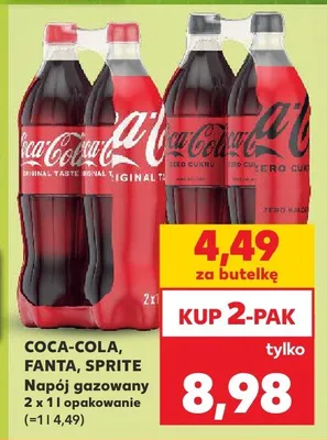 Napój gazowany Original Taste  2-pak promocja w Kaufland