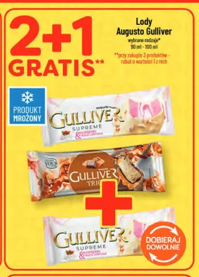 Lody Augusto Gulliver Supreme Raspberry & Mascarpone promocja w POLOmarket