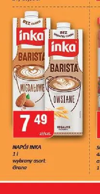 Napój migdałowy Barista Inka promocja w Chorten