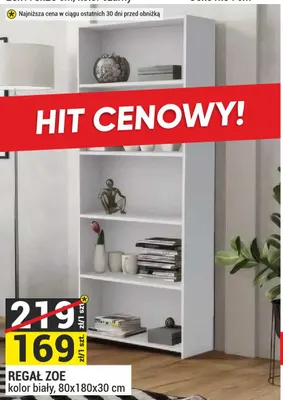 Regał Zoe promocja w Merkury Market