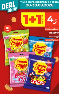 Lizaki Chupa Chups Colors promocja w Dealz
