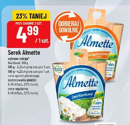 Serek Almette promocja w POLOmarket