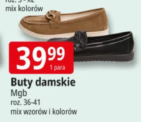 Buty damskie promocja w Leclerc