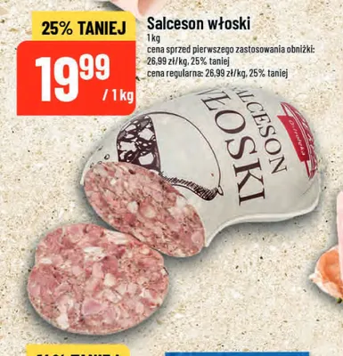 Salceson włoski promocja w POLOmarket