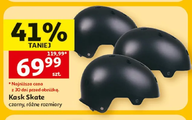 Kask Skate promocja w Auchan