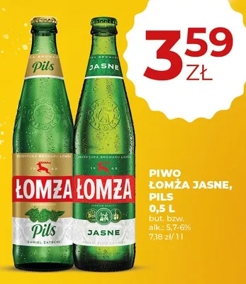 Piwo promocja w Duży Ben