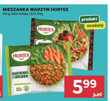 Mieszanka warzyw Hortex promocja w Stokrotka