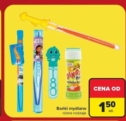 Bańki mydlane promocja w Carrefour