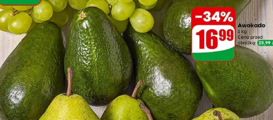 Awokado promocja w Dino