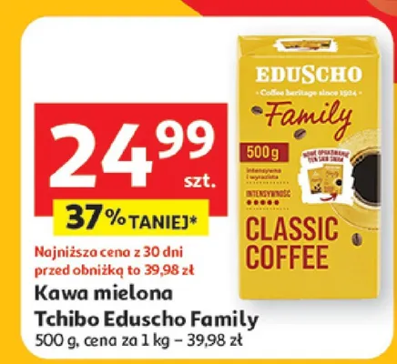 Kawa mielona Tchibo Family promocja w Auchan