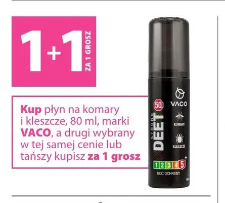 Płyn na komary i kleszcze VACO promocja w Hebe