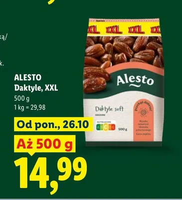 Daktyle XXL Alesto promocja w Lidl