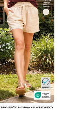 Spodenki damskie promocja w Biedronka