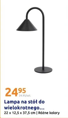 Lampa na stół do wielokrotnego użytku 22 x 12,5 x 37,5 cm promocja w Action
