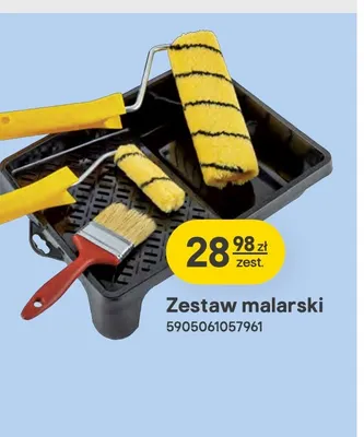Zestaw malarski promocja w Castorama