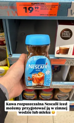 Kawa rozpuszczalna Nescafé Iced promocja w Biedronka