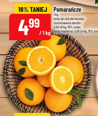 Pomarańcze promocja w POLOmarket