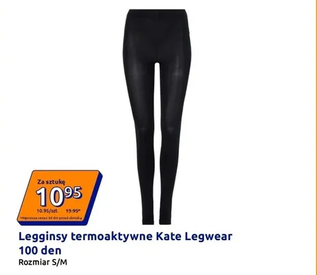 Legginsy termoaktywne 100 den promocja w Action