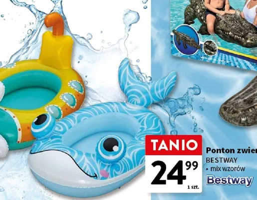 Ponton zwierzak BESTWAY promocja w Intermarche