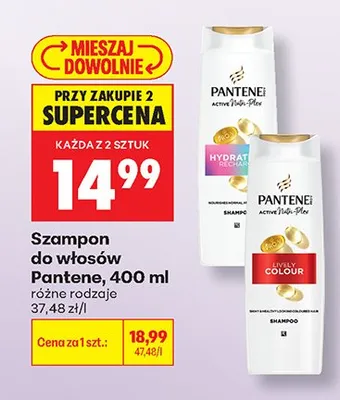 Szampon do włosów Pantene promocja w Biedronka