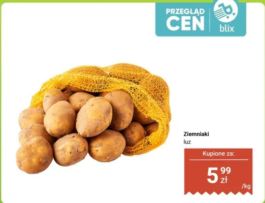 Ziemniaki promocja w Dino