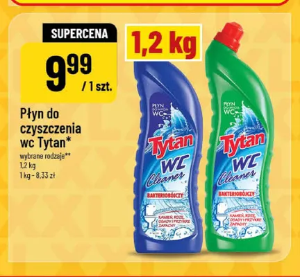 Płyn do czyszczenia WC Tytan promocja w POLOmarket