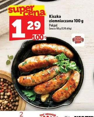 Kiszka ziemniaczana Pekpol promocja w TOPAZ