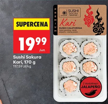 Sushi California Kari promocja w Biedronka