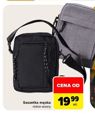 Saszetka męska promocja w Carrefour