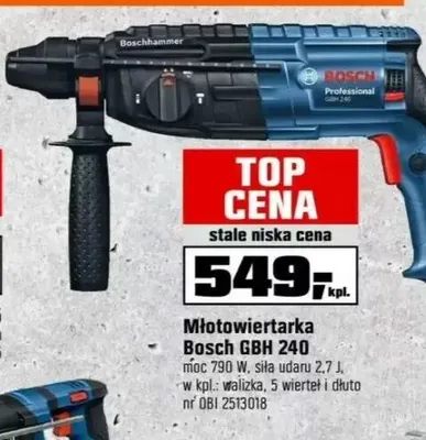 Młotowiertarka Bosch Gbh 240 promocja w OBI