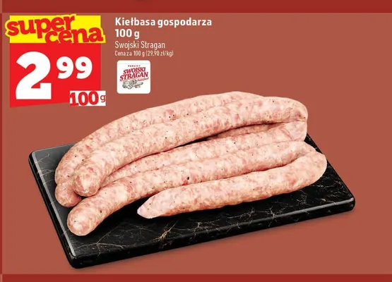 Kiełbasa gospodarza Swojski Stragan promocja w TOPAZ