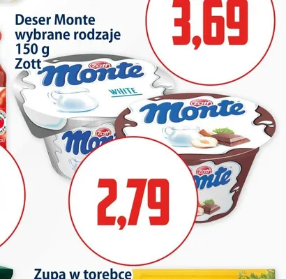 Deser Monte White Zott promocja w Kupiec