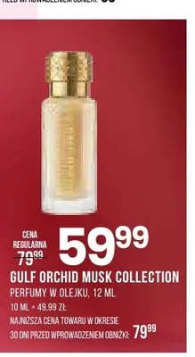 Perfumy w olejku Gulf Orchid Musk Collection promocja w Drogerie Natura