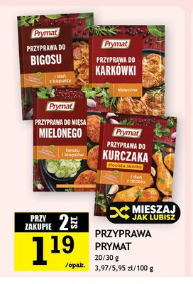 Przyprawa do mięsa mielonego Prymat promocja w Gram Market