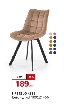 Krzesło K332 promocja w Komfort