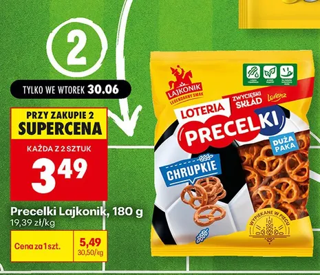 Precelki Lajkonik promocja w Biedronka