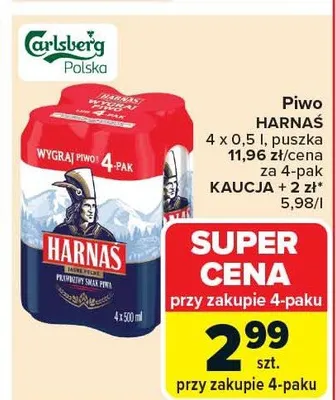 Piwo promocja w Carrefour Market