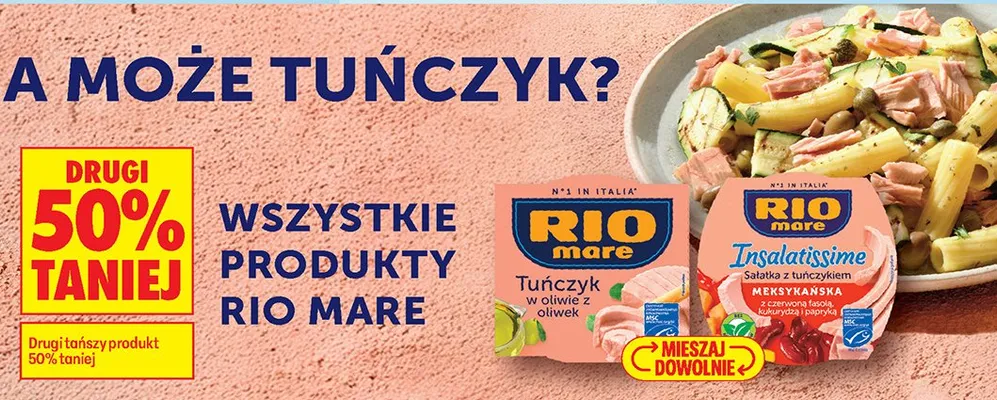 Produkty Rio Mare promocja w Biedronka