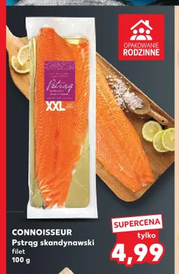 Pstrąg skandynawski filet Connoisseur promocja w Kaufland