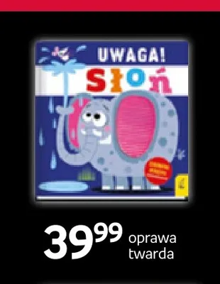 Książka Uwaga! Słoń Wilga promocja w Empik