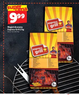 Węgiel drzewny Express Grill promocja w TOPAZ